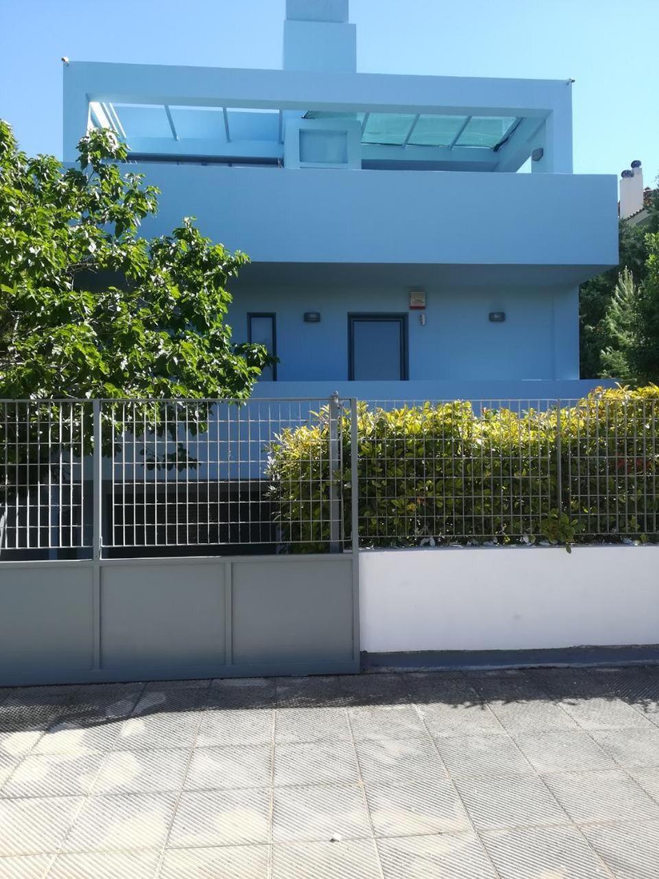 Mina'S Villa, 200M From The Beach Pórto Ráfti Exterior foto